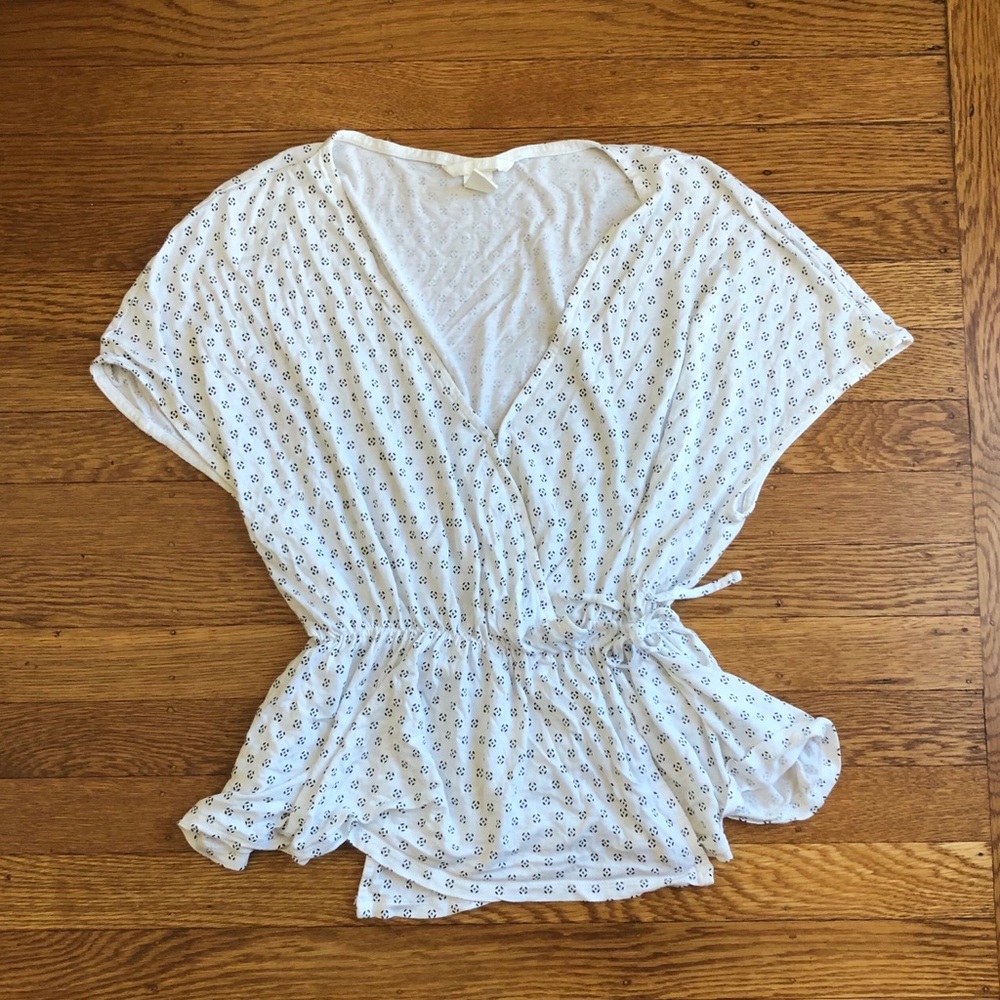 Loose patterned top